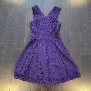 Dynamite Purple Lace Dress